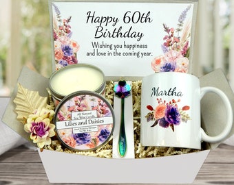 60th Birthday Gift Idea - Gift Basket For Her 60th - Grandmas 60th Birthday Celebration - Over the Hill Birthday - Gift Basket Sent Directly