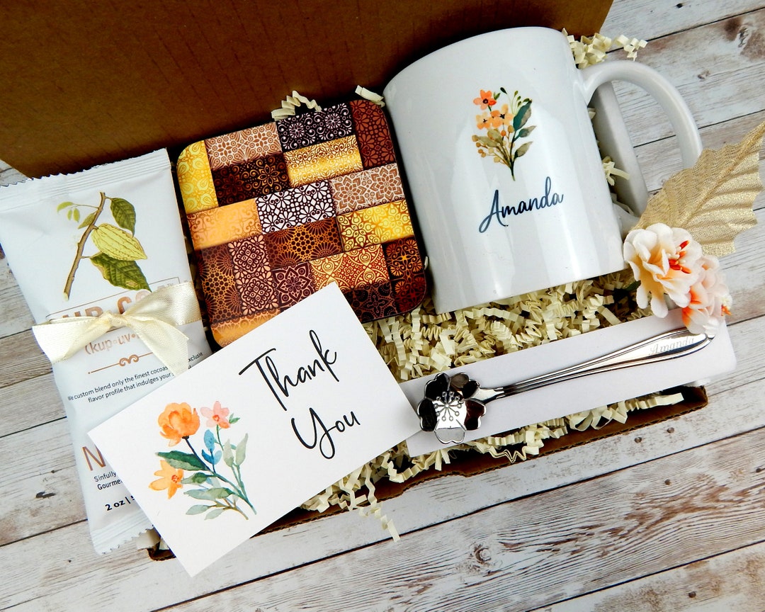 Thank You Gift to Send Appreciation Gift Basket Thank You Etsy