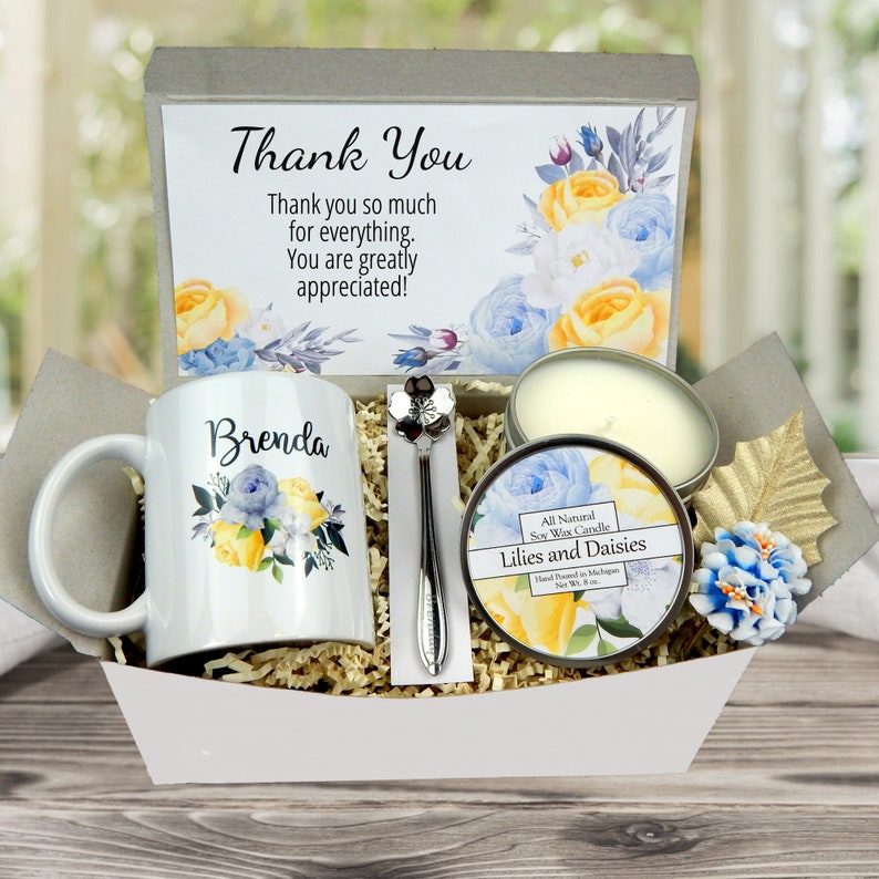 Thank You Gift - Thank You Gifts for Women - Appreciation Gift Basket ...