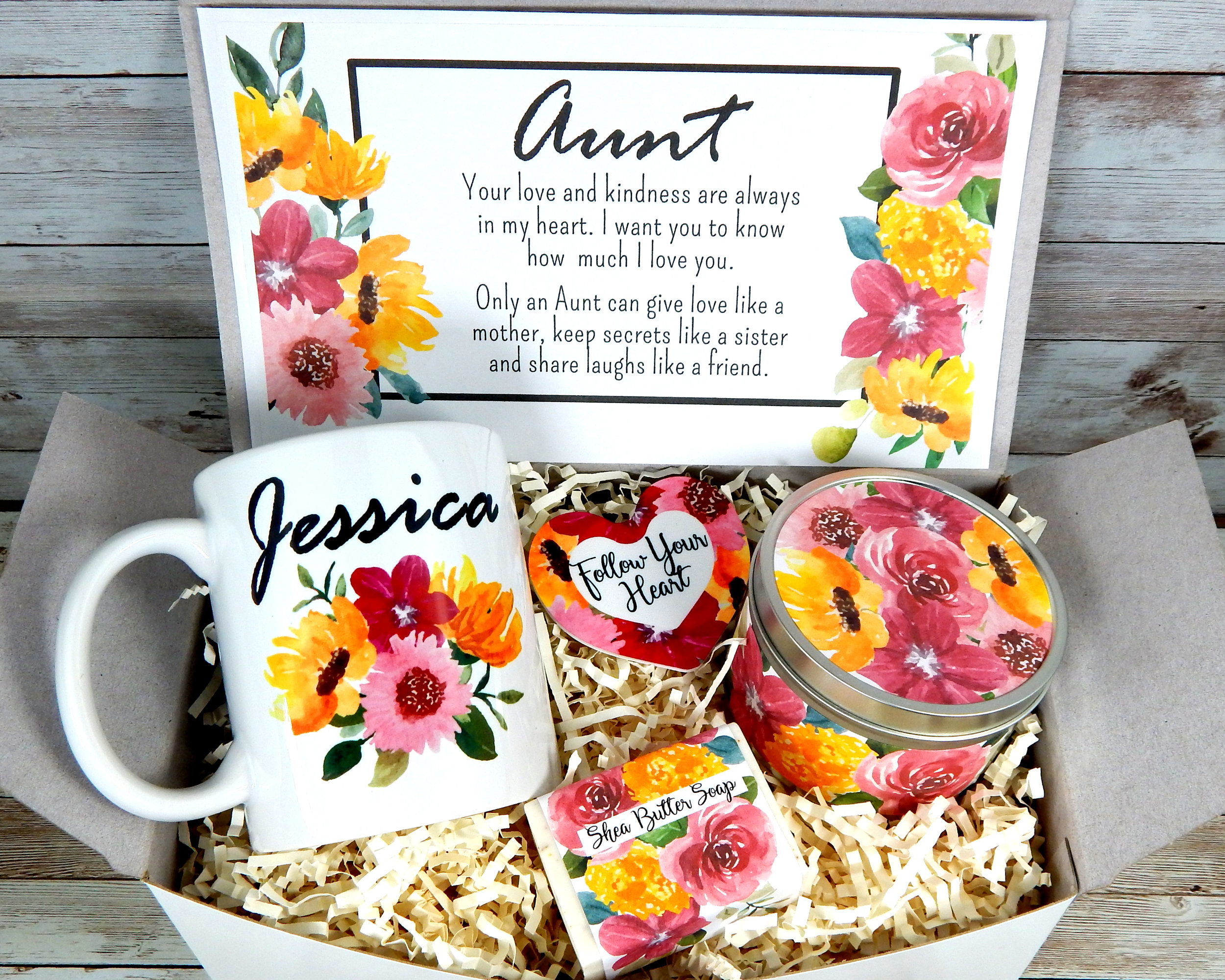 Aunt Gift Basket Birthday Gift for Aunt Auntie Gift Box - Etsy Aunt Gift Basket Birthday Gift For Aunt Auntie Gift Box - Etsy