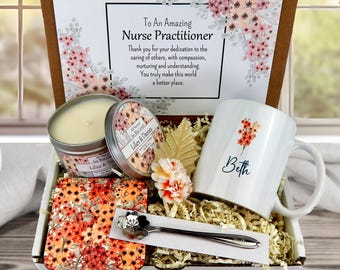 Nurse Practitioner Gift Box - Personalized, Heartfelt, Meaningful Gift Basket for NPC