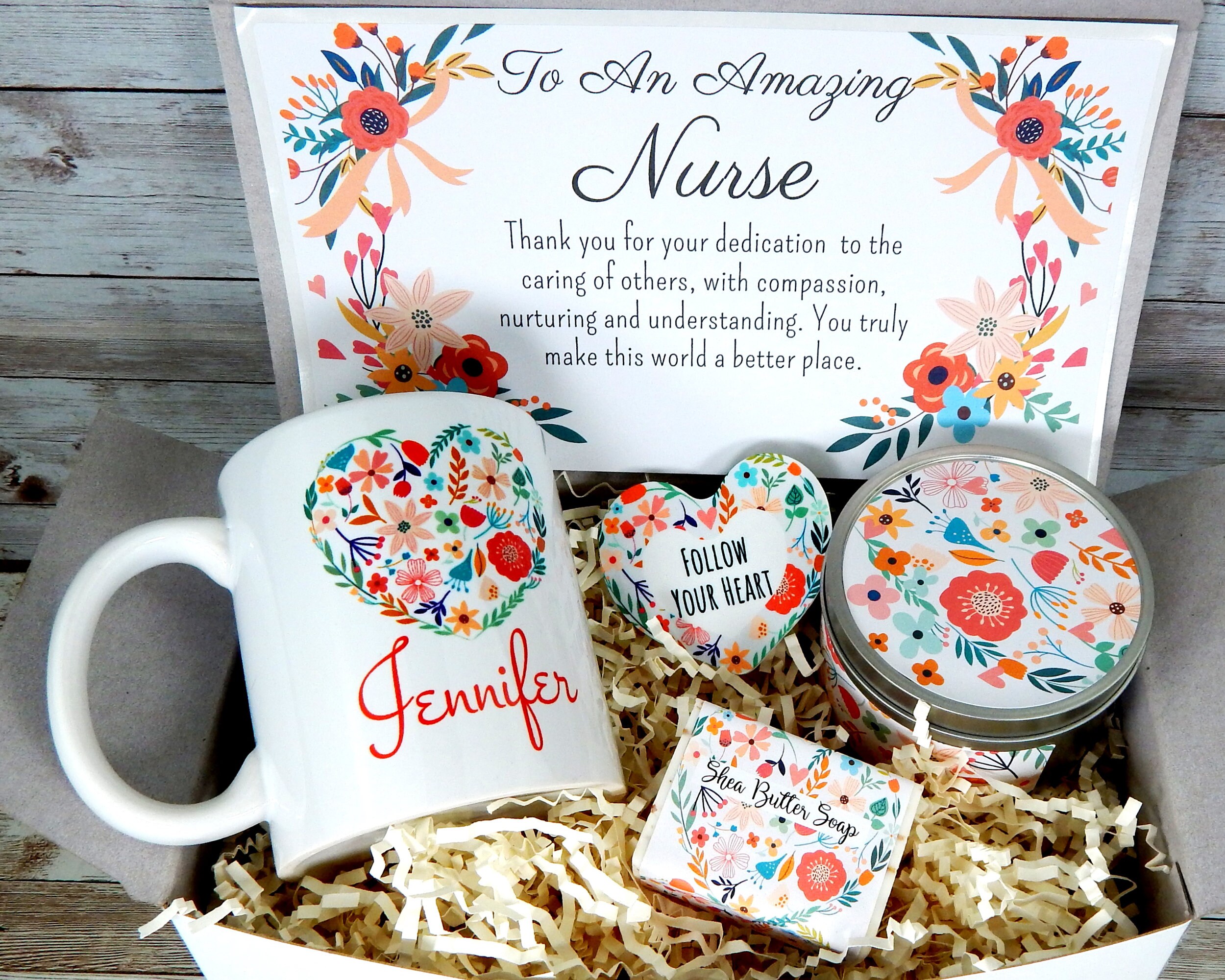Gift to Send to an Amazing Nurse Thank You Gifts For Nurses Etsy