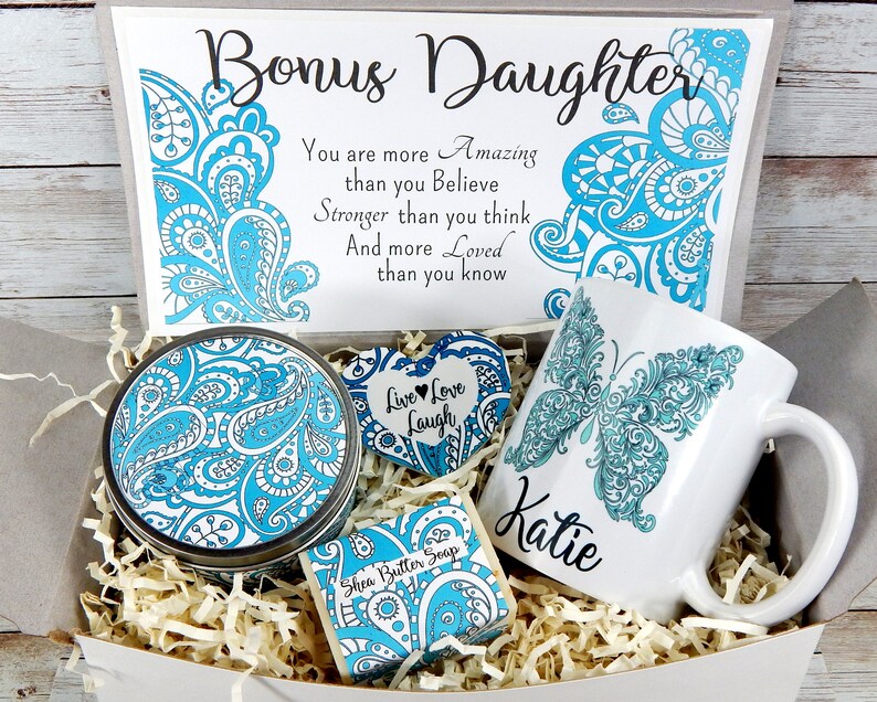 Bonus Daughter Gift Basket Stepdaughter Gift Box Etsy