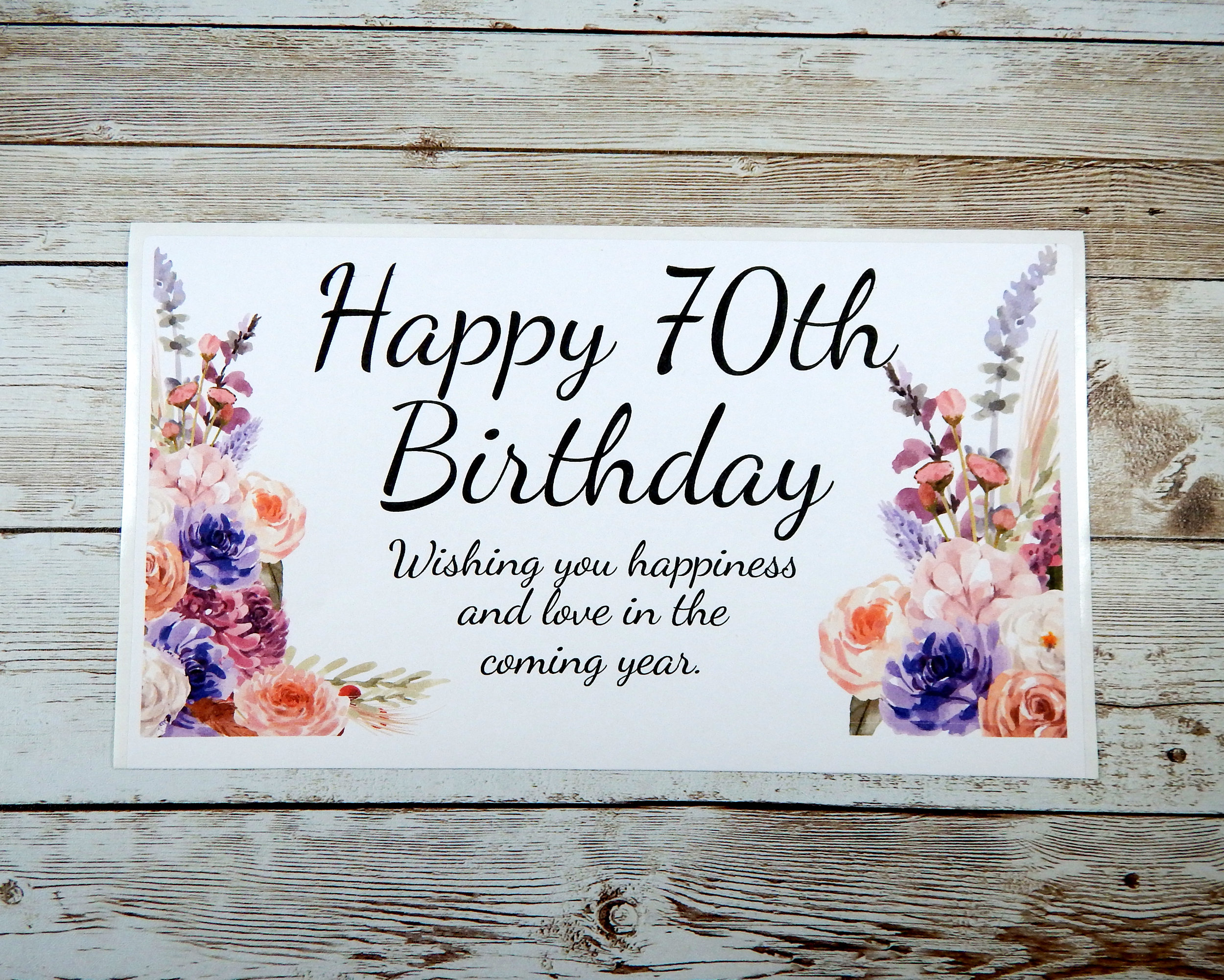 70th Birthday Gift Idea Gift Basket for Her 70th Grandmas Etsy