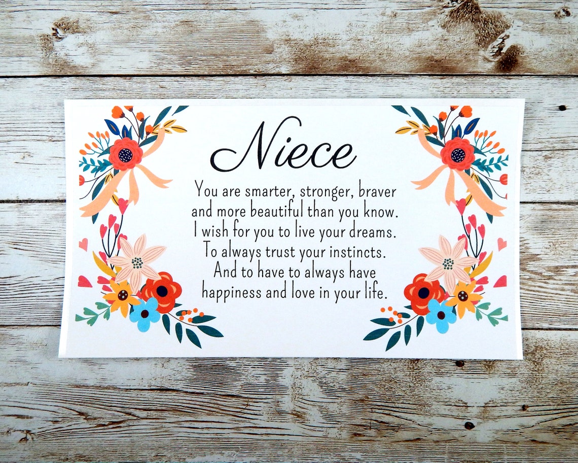 Personalized Niece Gifts Niece Graduation Gift Gift for My Etsy