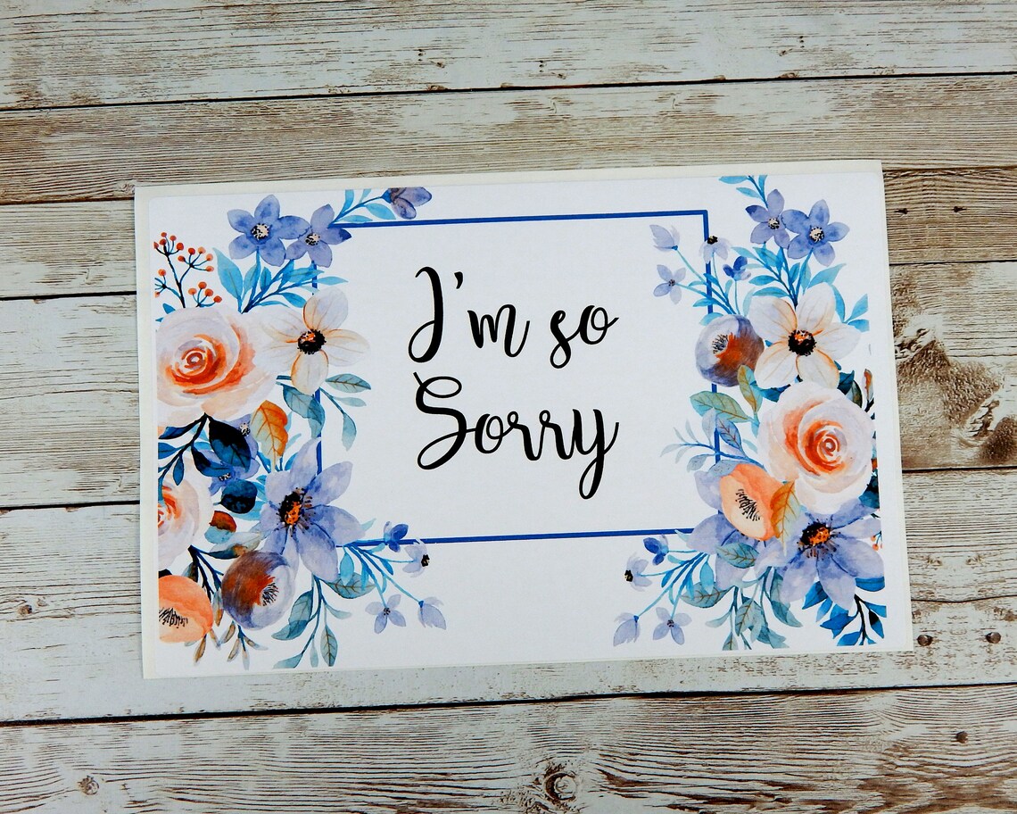 Apology Gift Basket With a Coffee Theme and Personalized Mug Etsy