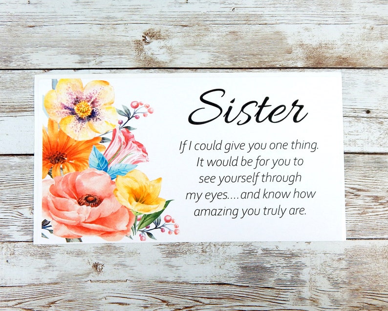 Meaningful Gifts for Sister Happy Birthday Sister Gifts | Etsy