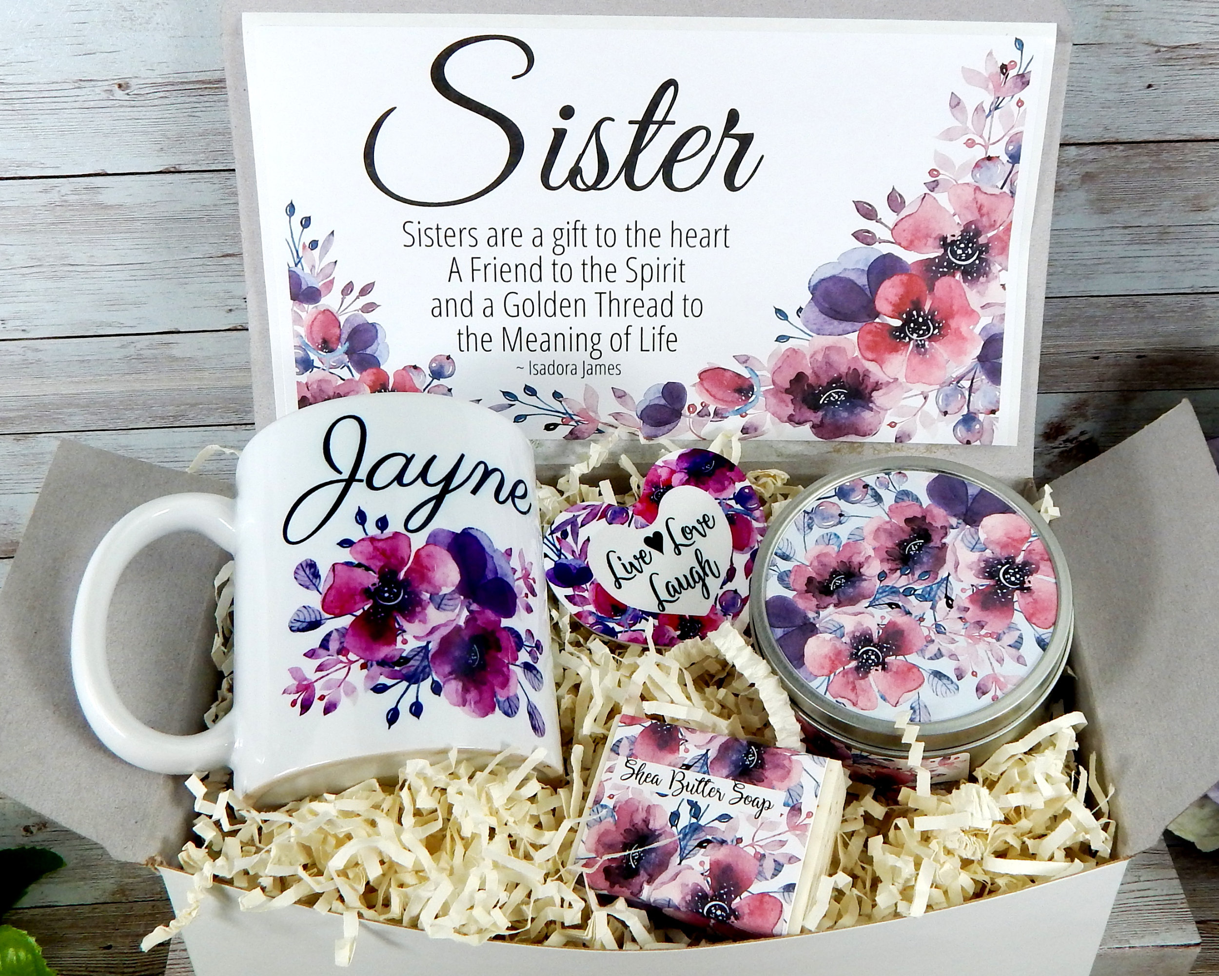 Best Gift for Sister Birthday Unique Sister Gift From Sister Etsy
