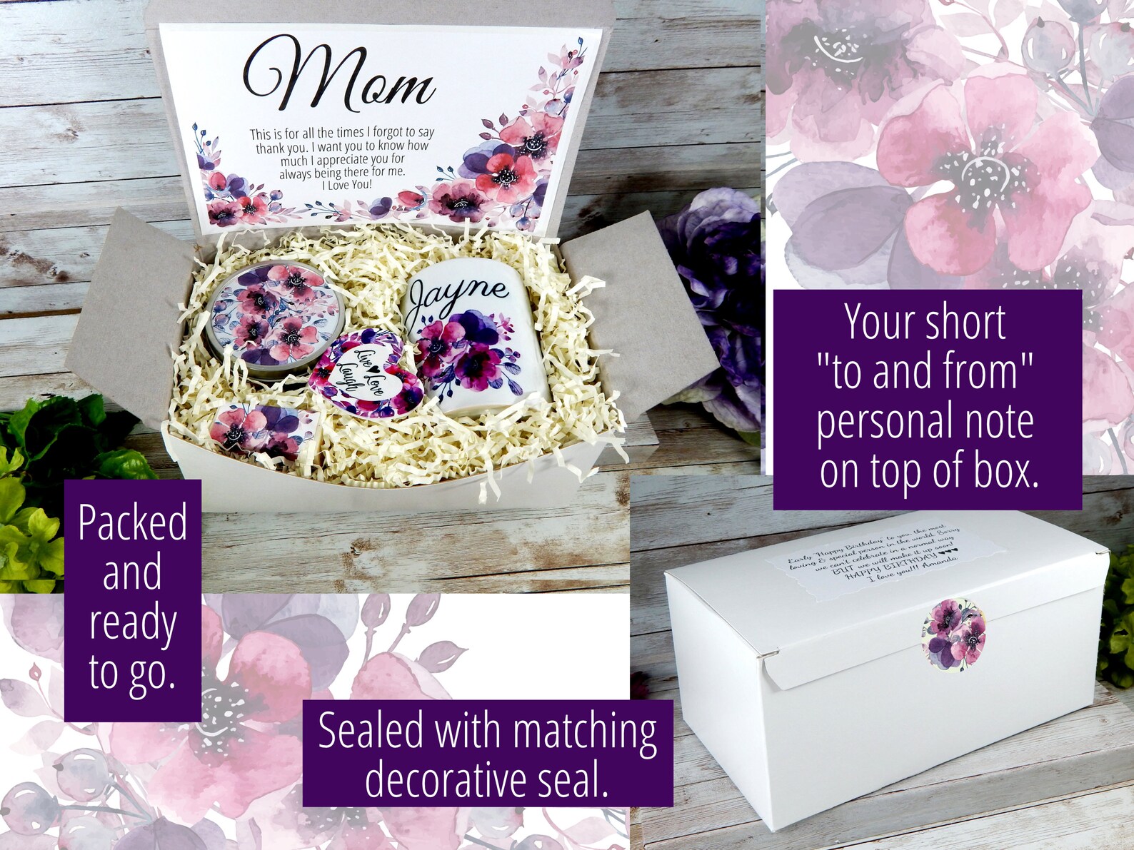 Gift Basket for Mom Meaningful Gifts for Mom Mothers Day Etsy