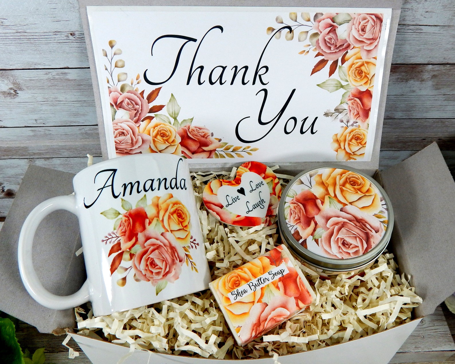 Thank You Gifts For Women Appreciation Gifts Thank You Etsy