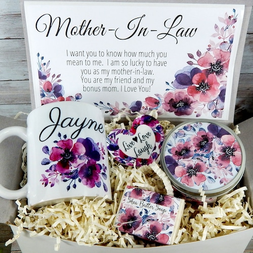 Sunflower Gift Basket for Mother in Law Mothers Day Gifts Etsy