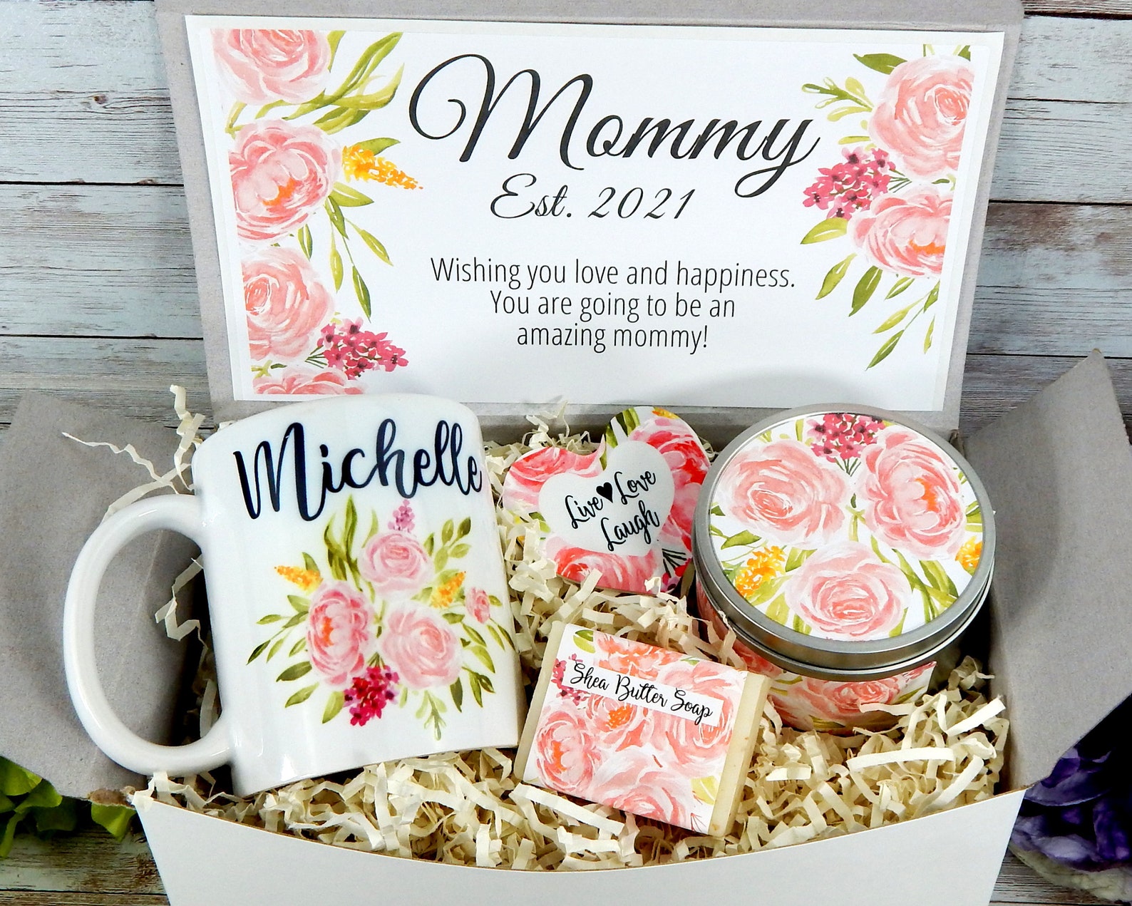 Expectant Mother Gift Basket New Mom Gifts Pregnancy Gift Etsy