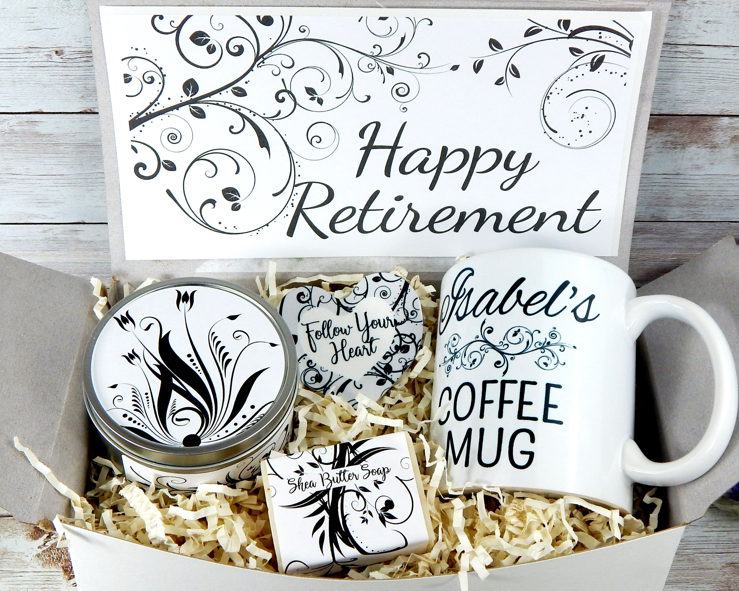 Retirement Gifts for Women Retirement Gift Basket With Etsy