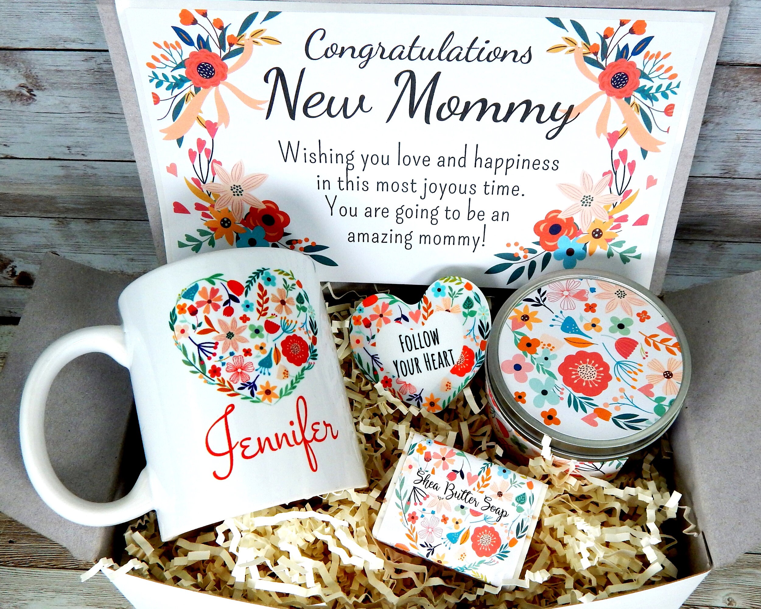 Gift Basket for New Mom Pregnancy Gifts Congratulation To Etsy