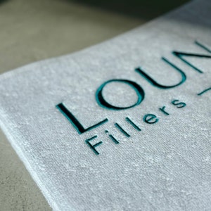 Your Logo Embroidered on Luxurious Hand Towels – Premium Quality - Custom Towels - Logo embroidery - Bulk Purchases