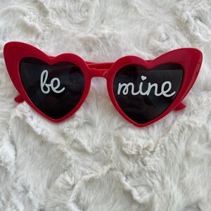 Personalized heart sunglasses | Photo prop sunglasses | Personalized Sunglasses | party photo prop | Valentines Day photo prop