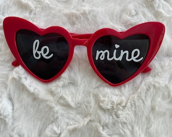Personalized heart sunglasses | Photo prop sunglasses | Personalized Sunglasses | party photo prop | Valentines Day photo prop