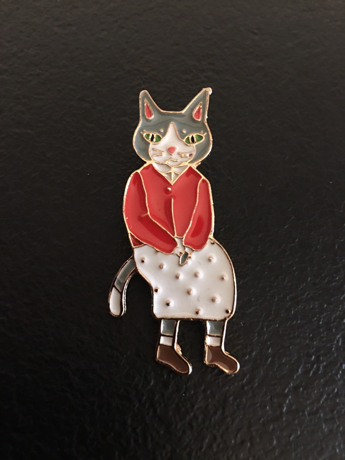 Cat Enamel Pin Cat Pin Badge Hard Enamel Pin Lapel Pin | Etsy