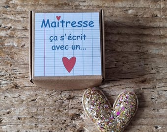 "Mistress" brooch box