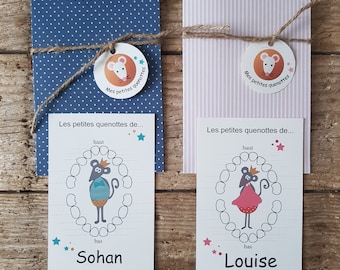 Carte des p'tites quenottes