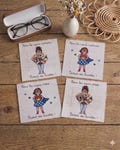 Personalized eyeglass cleaning cloth for teachers... product logo