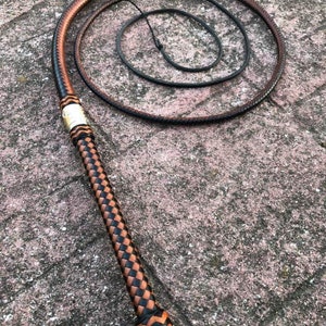Bullwhip 5 ft in echte huid