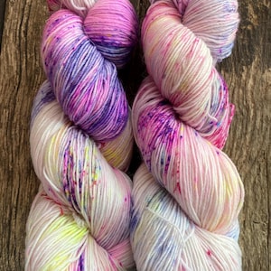 Lã tingida à mão com lã de alpaca meia de lã 100g - novelo de 400 m super macio