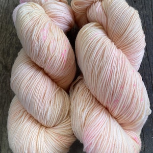 Lã tingida à mão, fio para meias Lace Supersoft Merino, novelo de 100g