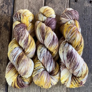 Lã tingida à mão, fio para meias Lace Supersoft Merino, novelo de 100g