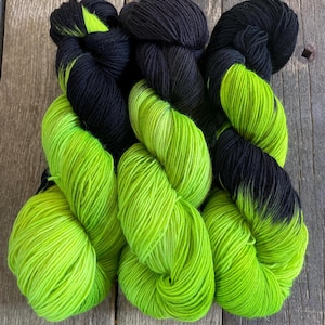Hand-dyed wool, sock wool 100g skein soft