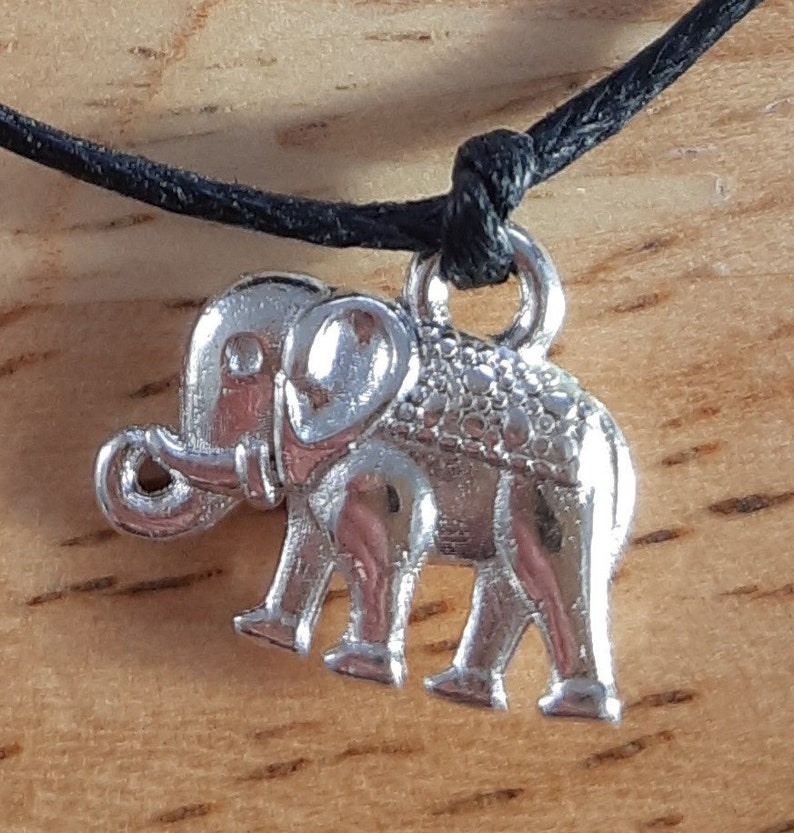 LUCKY ELEPHANT Good Luck Verse Card With Elephant Charm Etsy