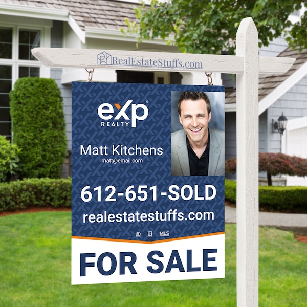 Exp Realty for Sale Signs Etsy