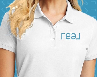 Ladies REAL Broker Logo Pique Polo