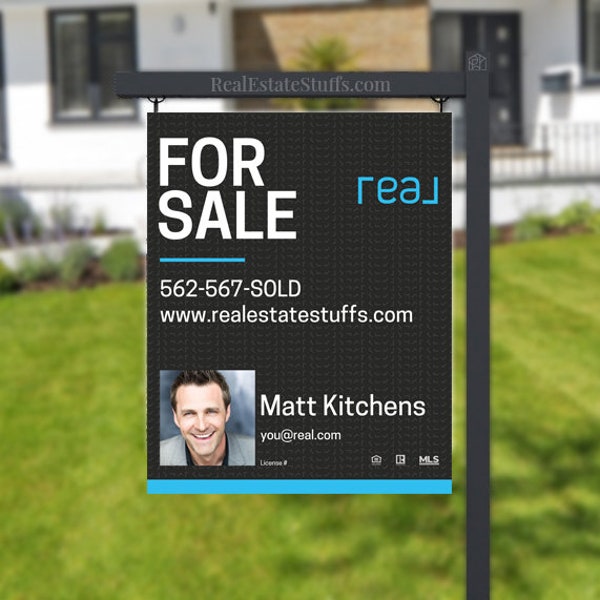 REAL Brokerage Real Estate For Sale Sign