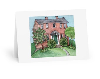 2027 Main Street, Glastonbury CT - Greeting Cards (5 Pack)