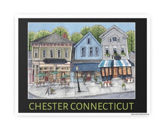Chester CT - Photo Art Paper Posters