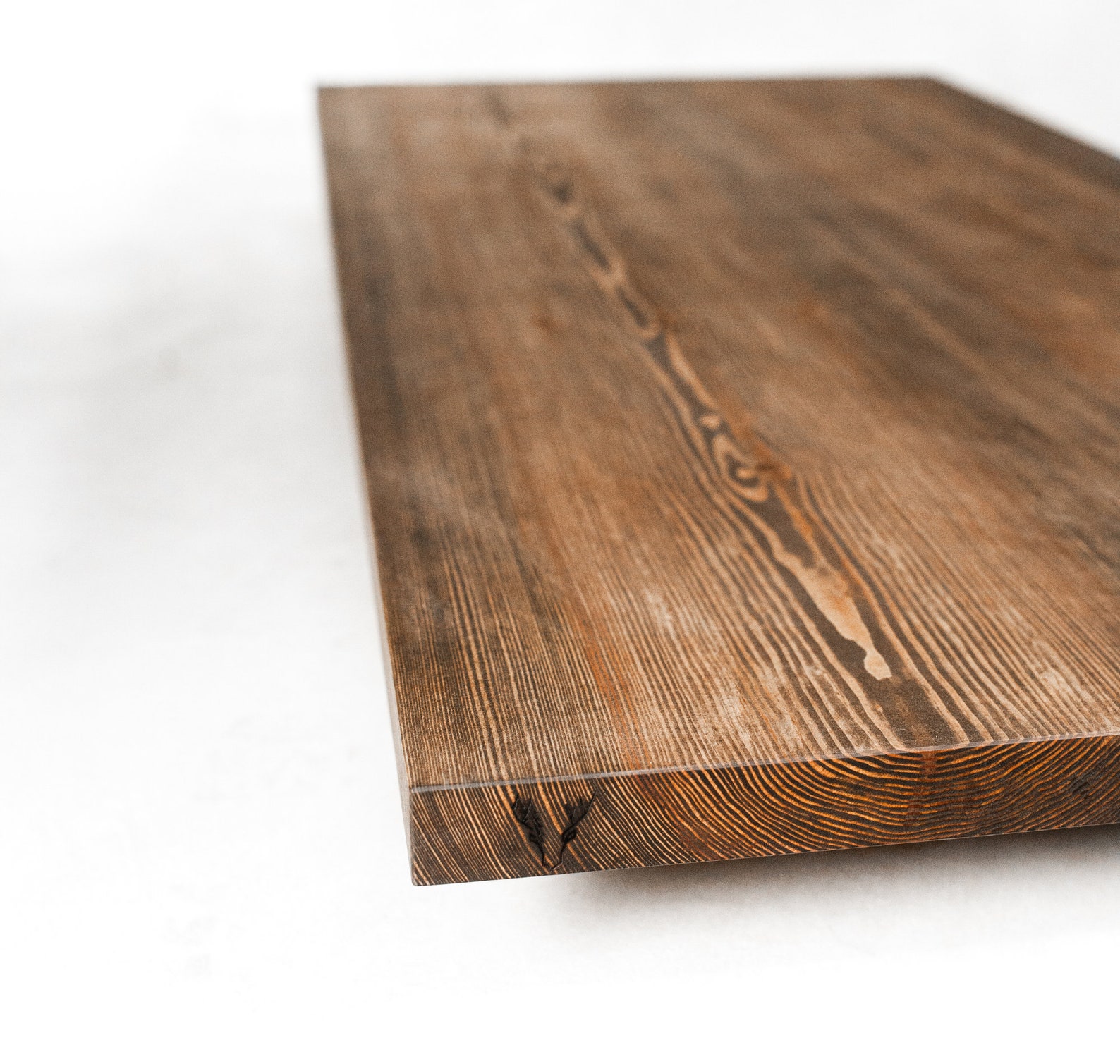 Pine Wood Table Top Solid Wood Oiled Handmade Rustic Etsy