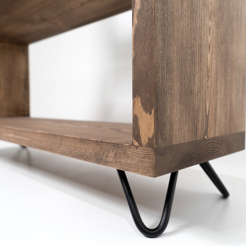 Oiled Office storage Rustic room divider Custom made For Bathroom Kitchen Livingroom Shelving Unit Bespoke sizes Solid Wood