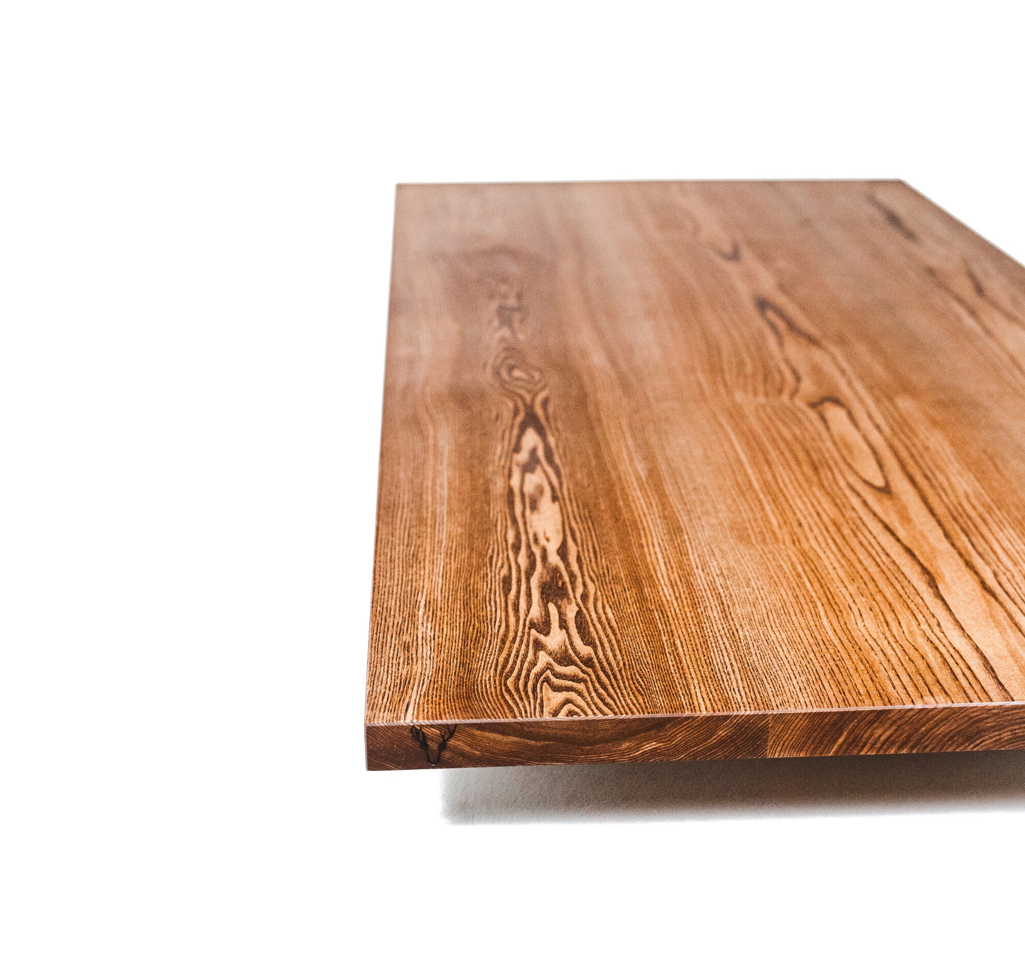 Tablero de madera maciza / Tablero de escritorio de madera / Exclusiva  madera de fresno natural, aceitado / Corte limpio / Disponible en varios  tamaños, colores -  España