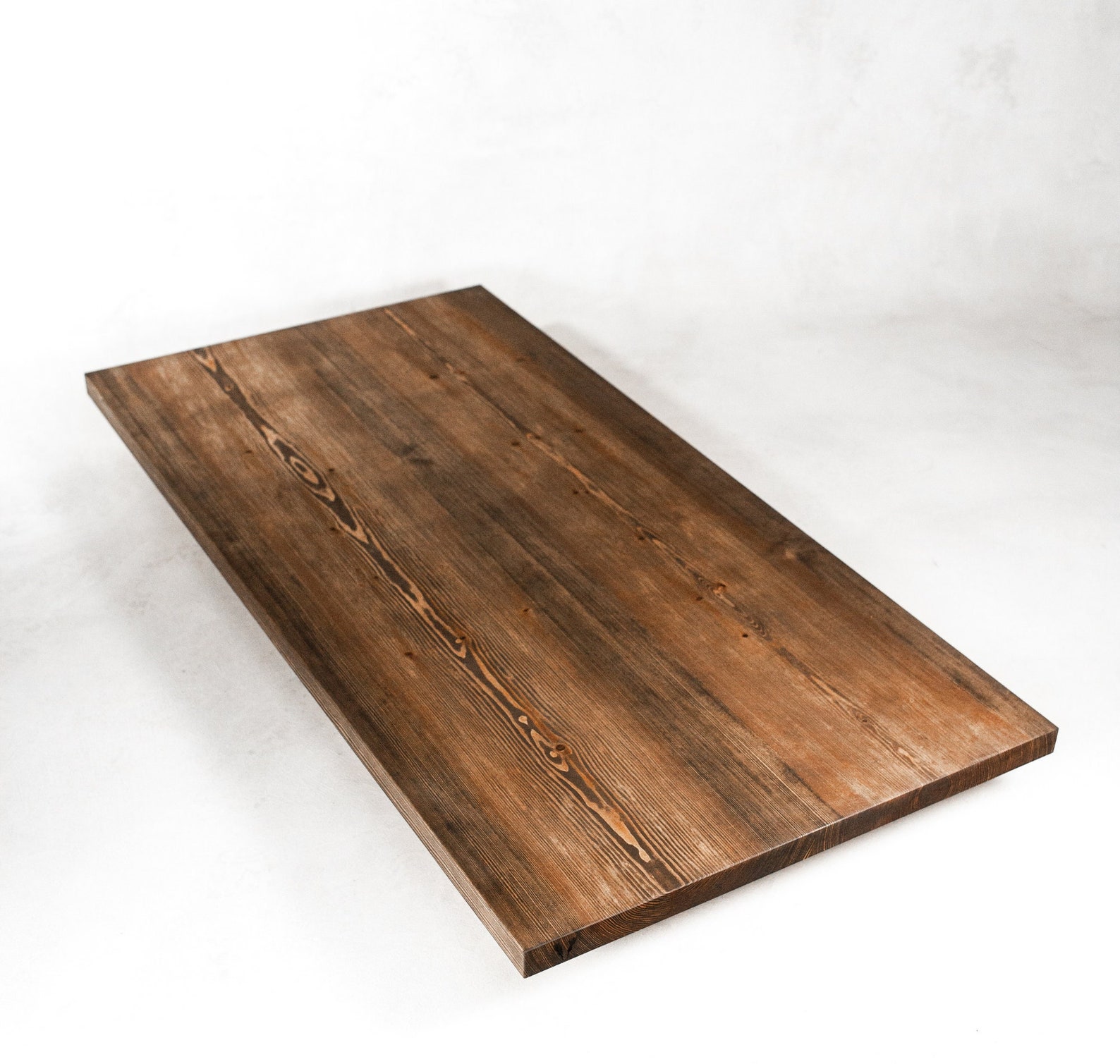 Pine Wood Table Top Solid Wood Oiled Handmade Rustic Etsy