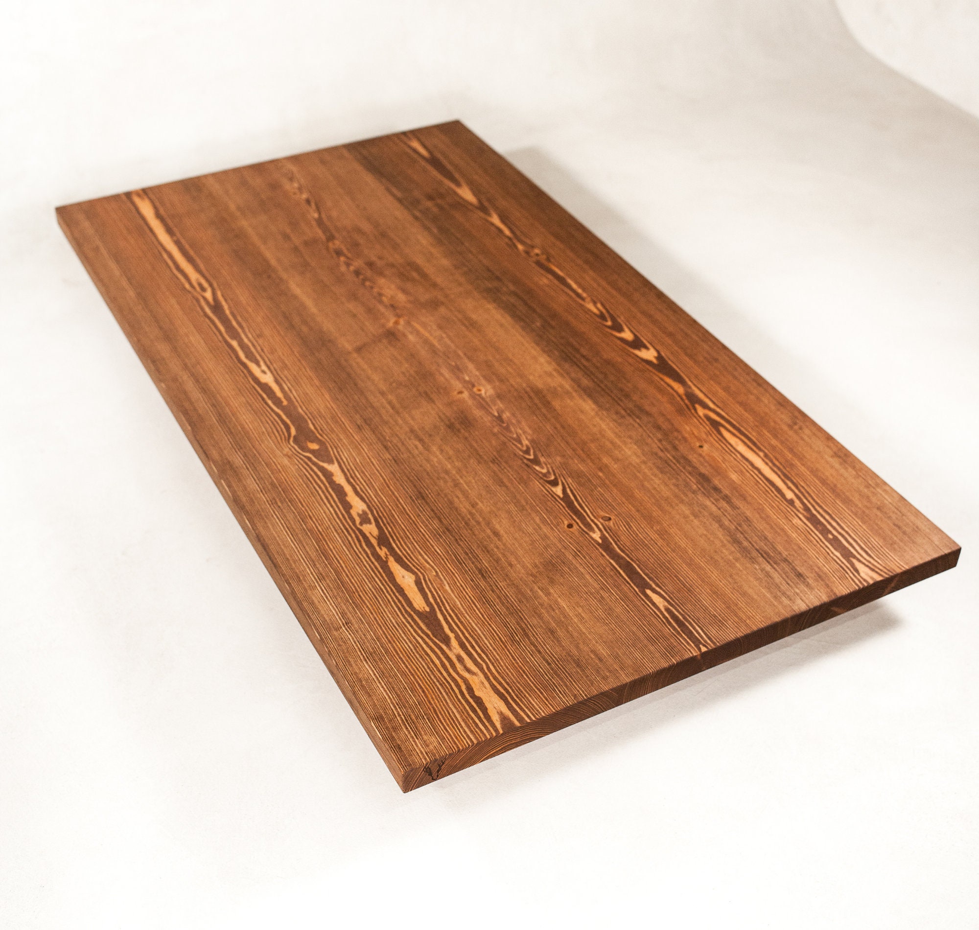 Pine Wood Table Top Solid Wood Oiled Handmade Rustic Etsy India