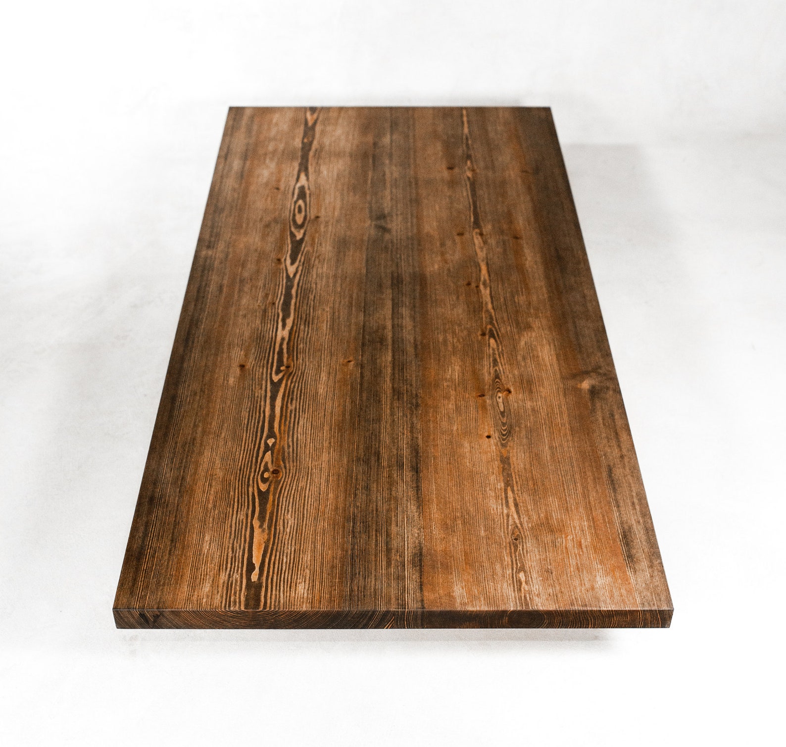 Pine Wood Table Top Solid Wood Oiled Handmade Rustic Etsy