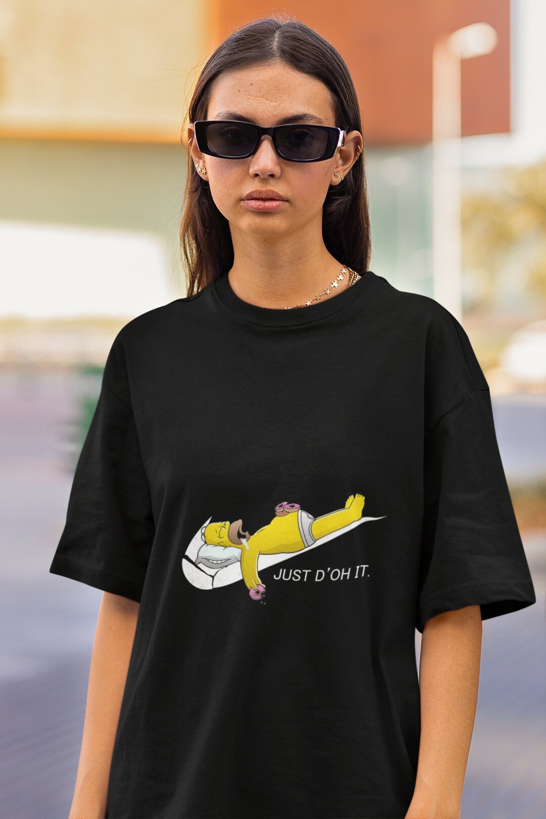 The Simpsons Just Do It Later T Shirt Cool Slogan Tshirt Etsy