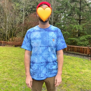 Custom-dyed Carhartt  shirt