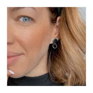 BEEs - Clay Earrings - Polymer Clay Earring - Stud Earrings