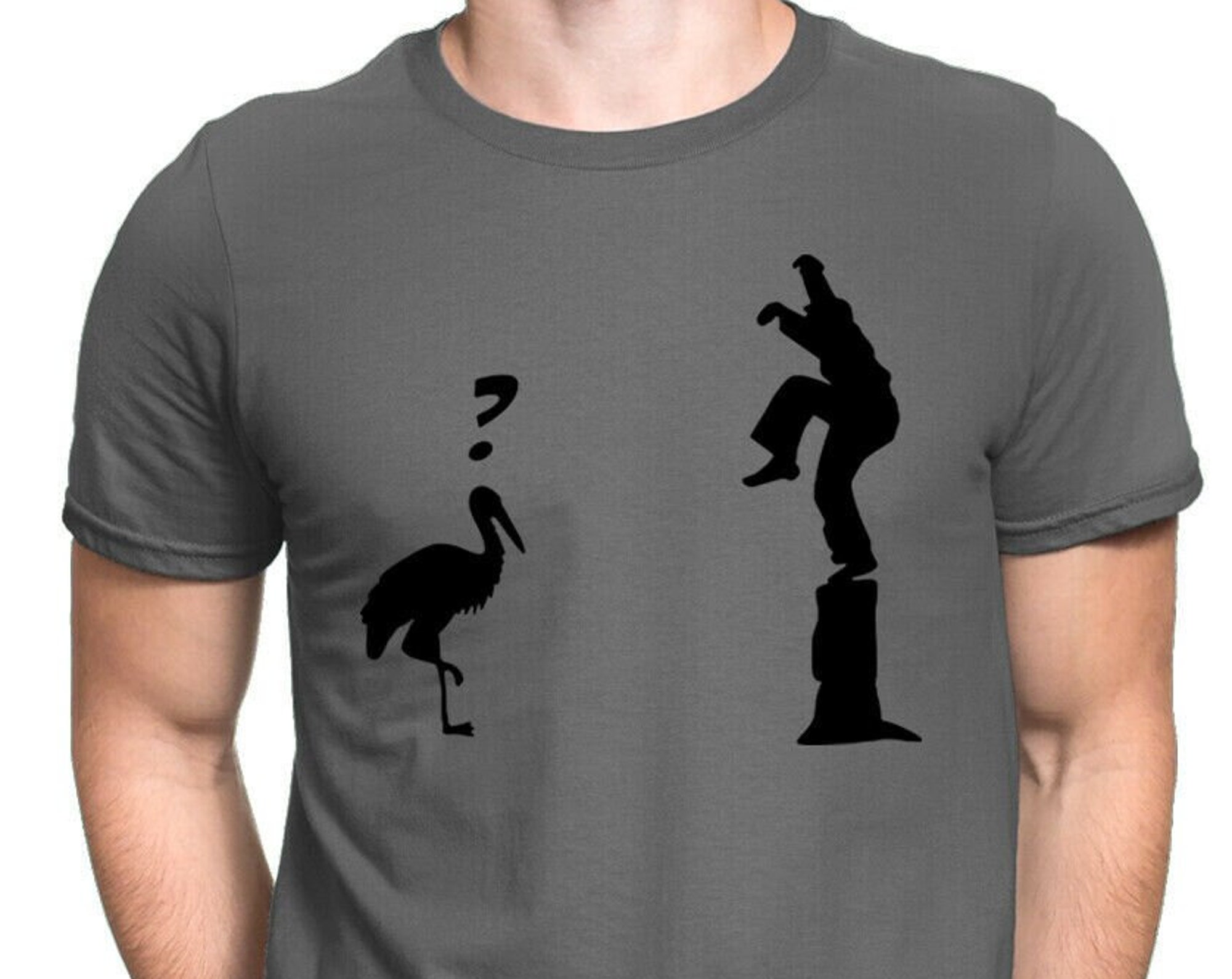 Discover Camiseta Karate Crane Kick Funny Mens Vintage para Hombre Mujer