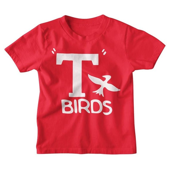 T-Birds Kinder Unisex T-Shirt Fett - .de