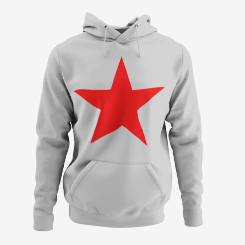Red star best sale hoodie