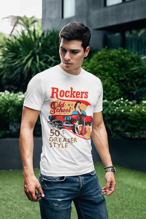 Rockabilly Rules' Men's Premium T-Shirt