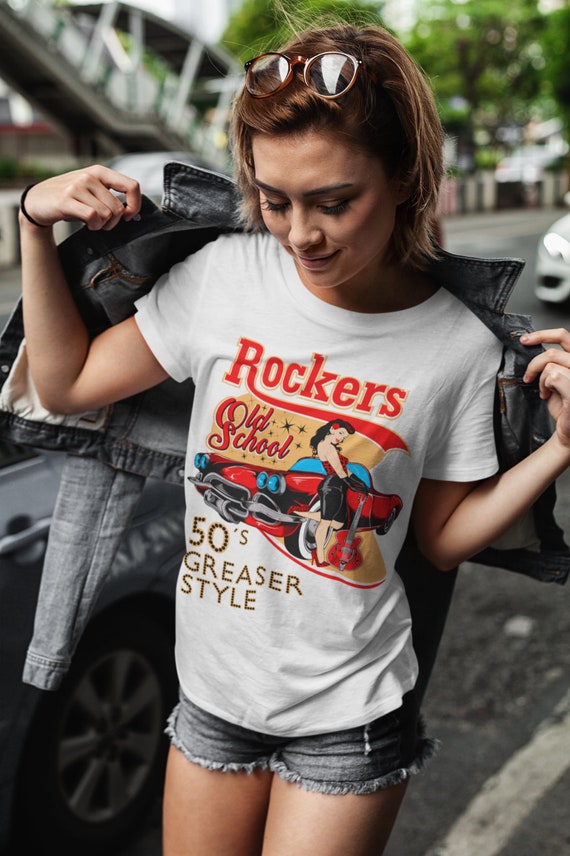 Rockers Old School 50's Greaser Pinup Womens - Etsy Israel